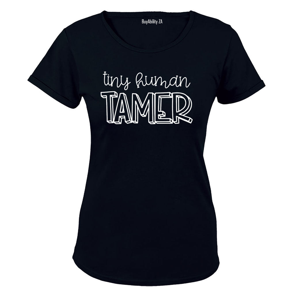 Tiny Human Tamer - Ladies - T-Shirt - BuyAbility