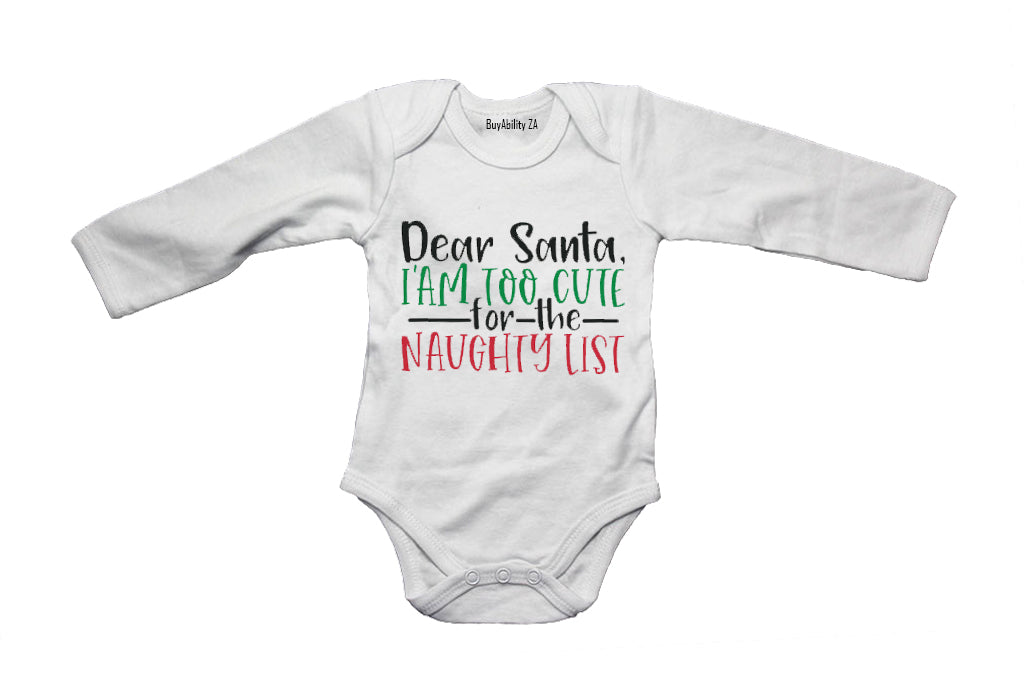 Too Cute - Christmas - Baby Grow