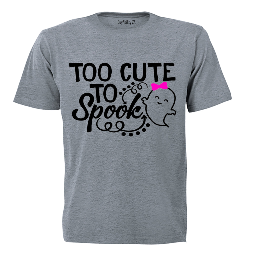 Too Cute to Spook - Ghost - Halloween - Kids T-Shirt