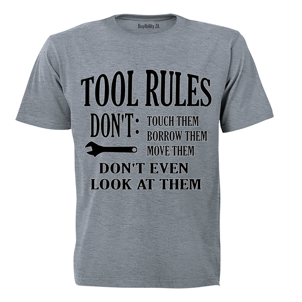 Tool Rules! - Adults - T-Shirt - BuyAbility