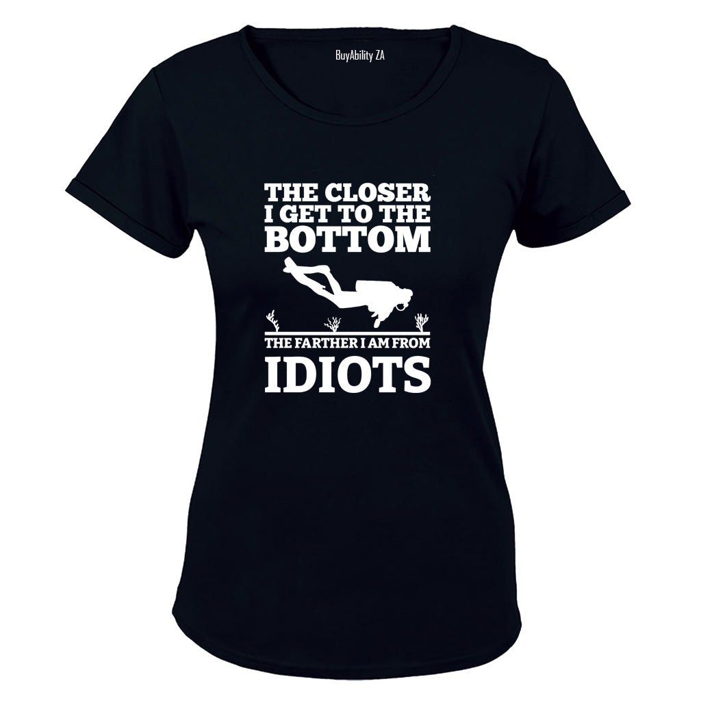 To The Bottom - Scuba - Ladies - T-Shirt - BuyAbility South Africa