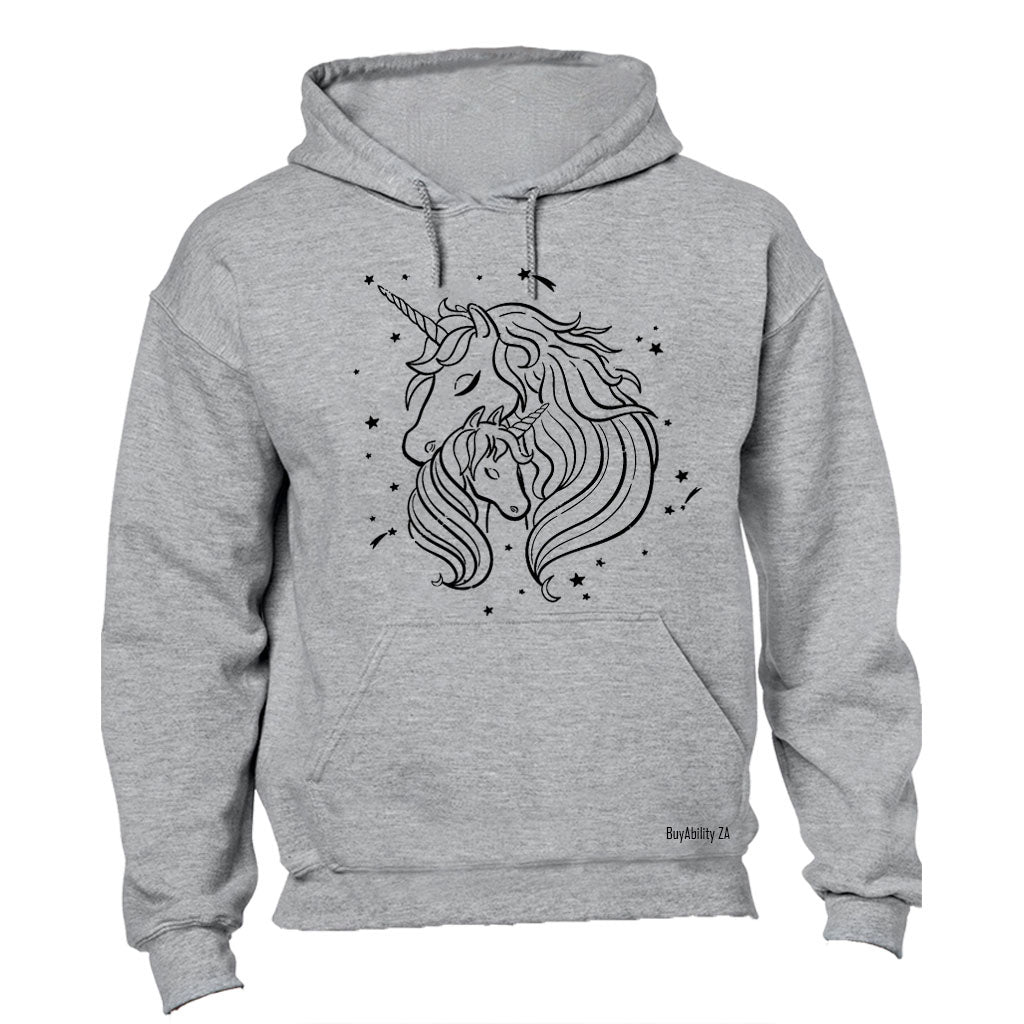 Unicorn Love - Mother & Child - Hoodie