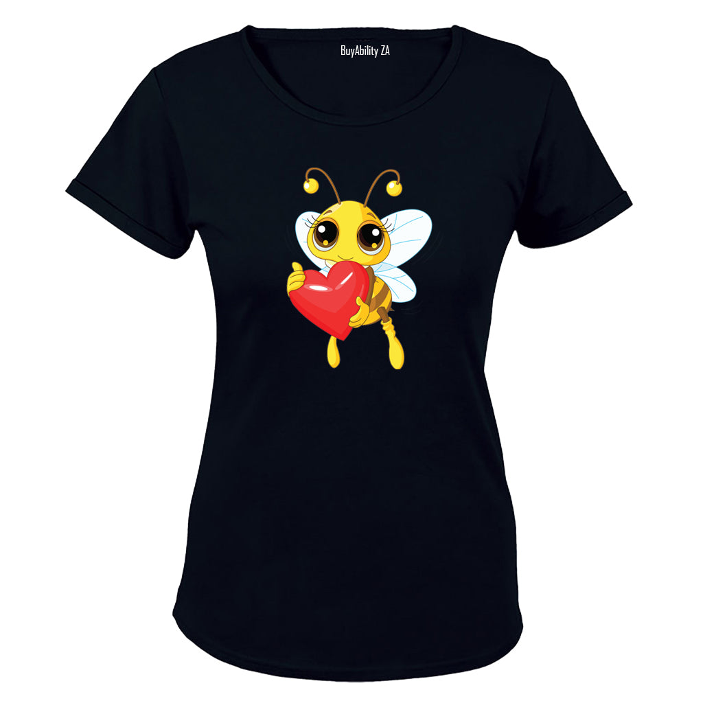 Valentine Bee - Ladies - T-Shirt