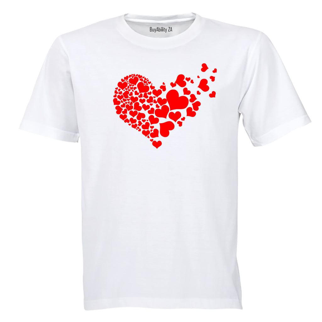 Valentine Hearts - Kids T-Shirt