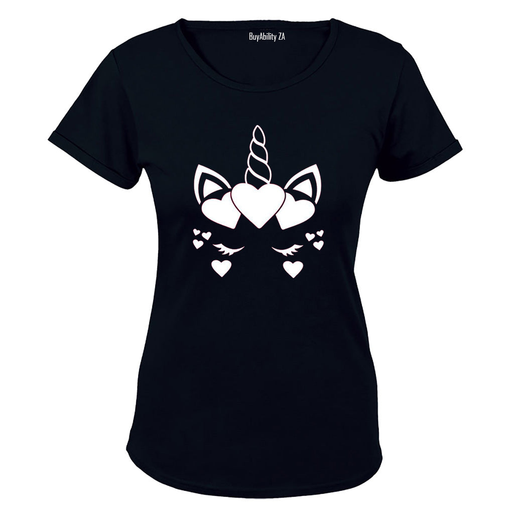 Valentine Unicorn - Ladies - T-Shirt