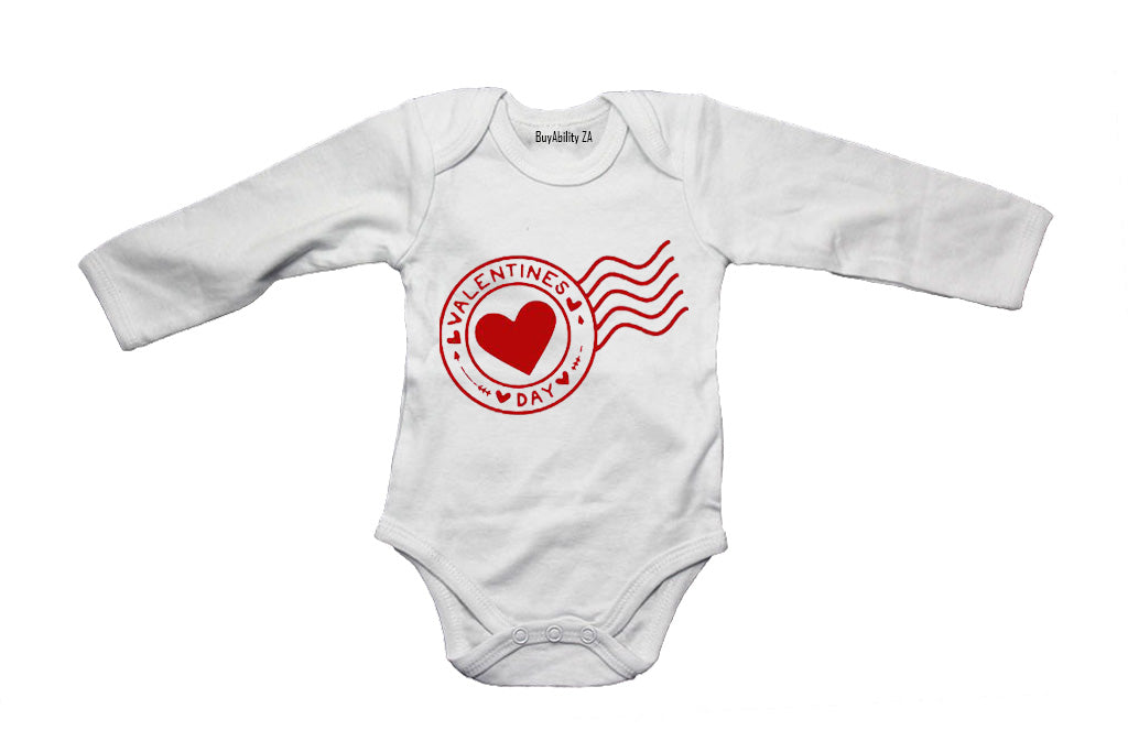 Valentines Day Stamp - Baby Grow