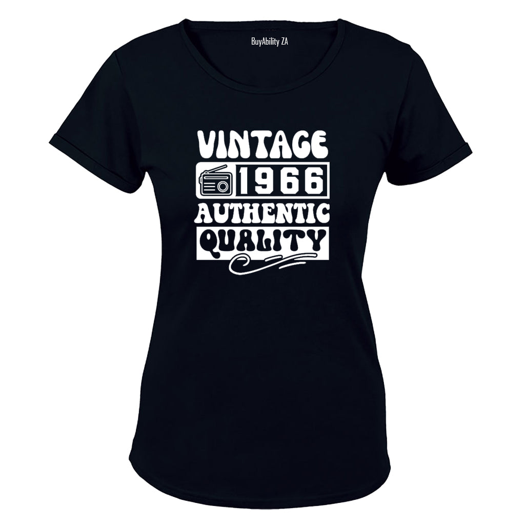 Vintage 1966 Authentic Quality - Ladies - T-Shirt - BuyAbility South Africa