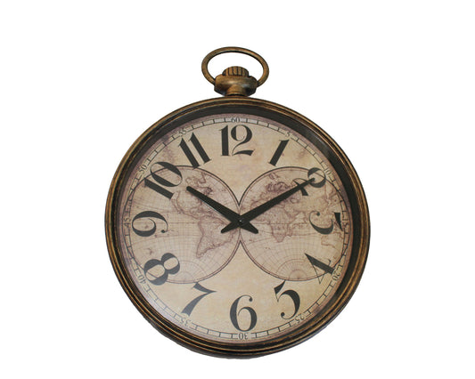 Wall Clock - Vintage Pocket Watch