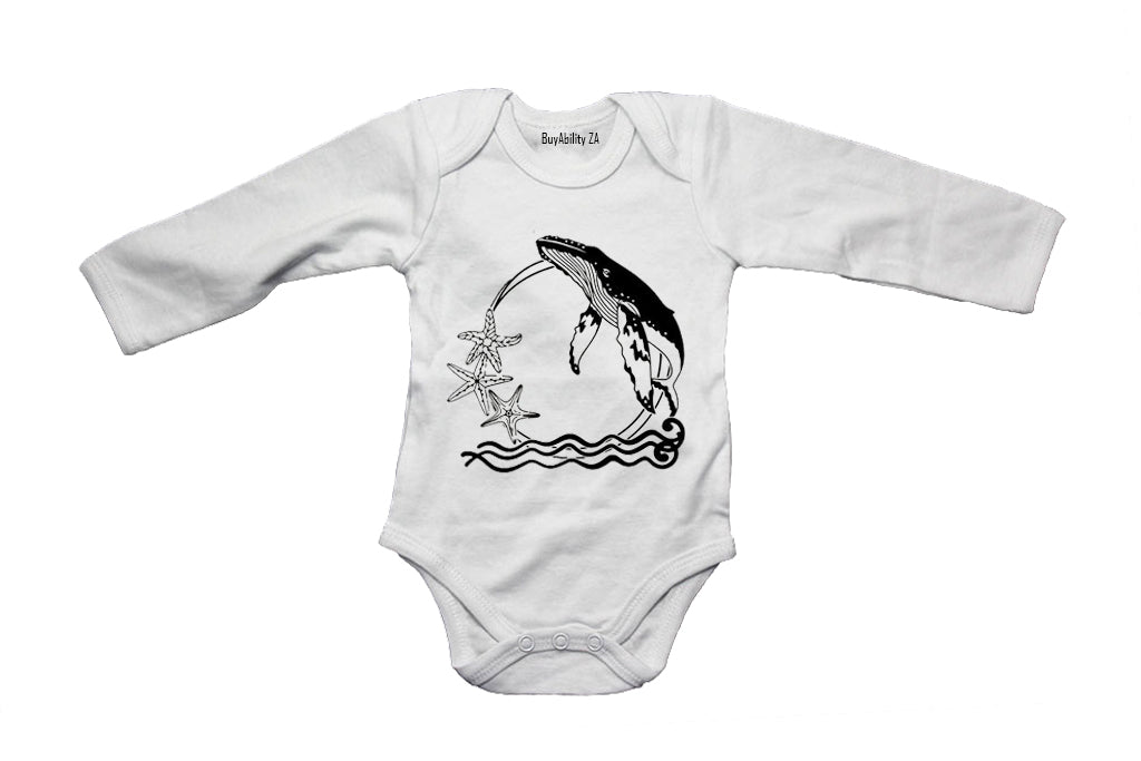 Whale - Baby Grow
