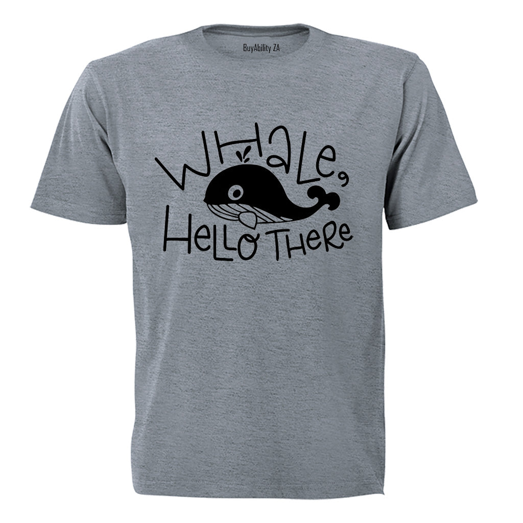Whale Hello There - Kids T-Shirt - BuyAbility South Africa