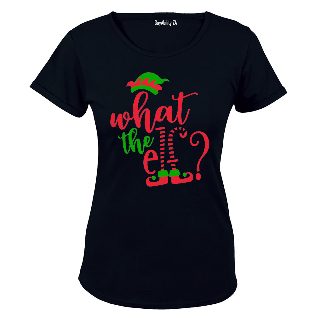 What the Elf - Christmas - Ladies - T-Shirt
