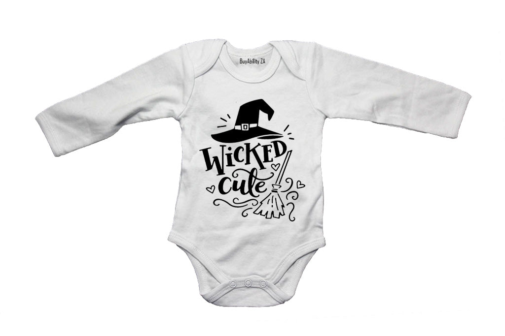 Wicked Cute - Witch - Halloween - Baby Grow