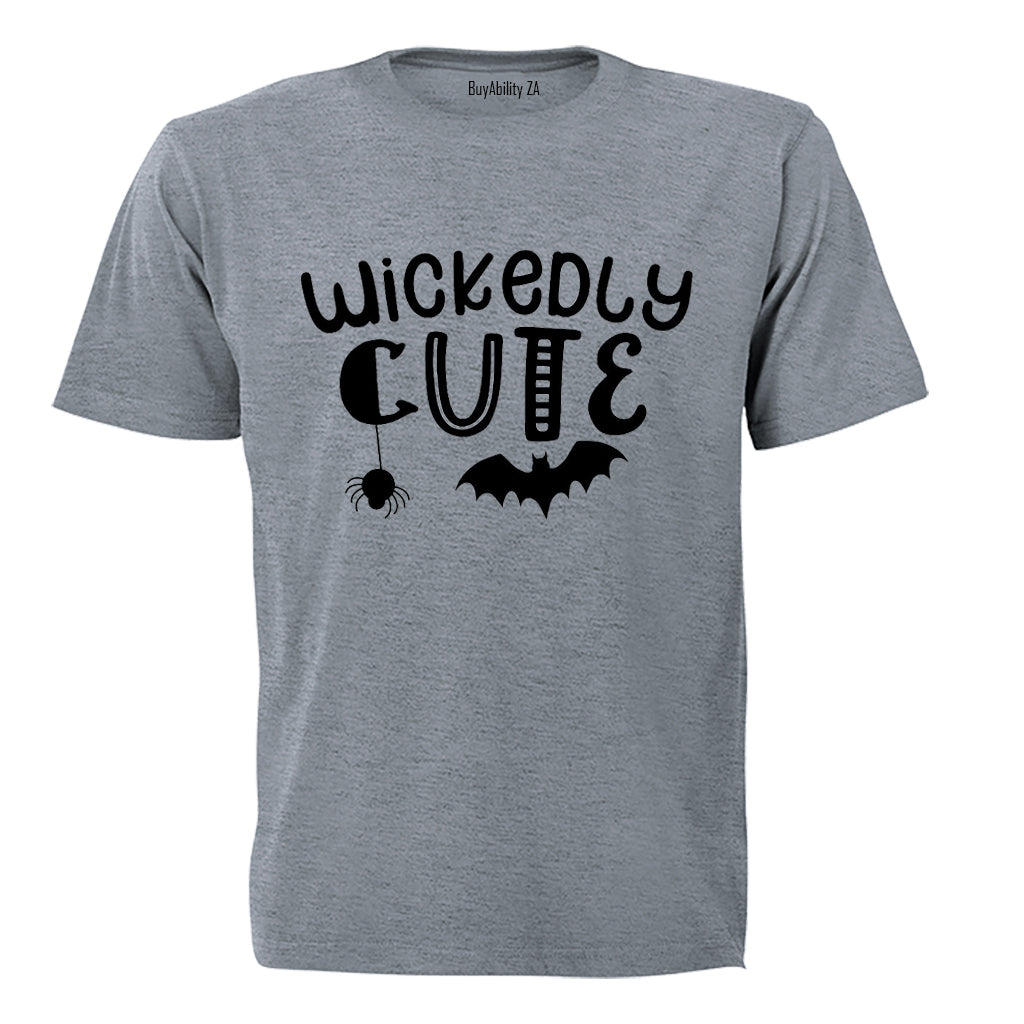 Wickedly Cute - Halloween - Kids T-Shirt