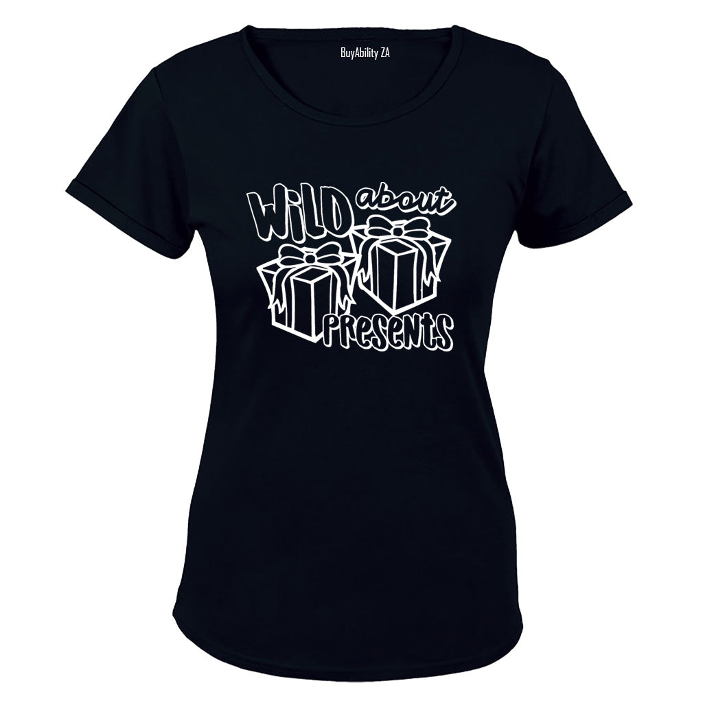 Wild About Presents - Christmas - Ladies - T-Shirt