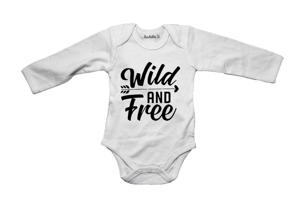 Wild and Free - Baby Grow