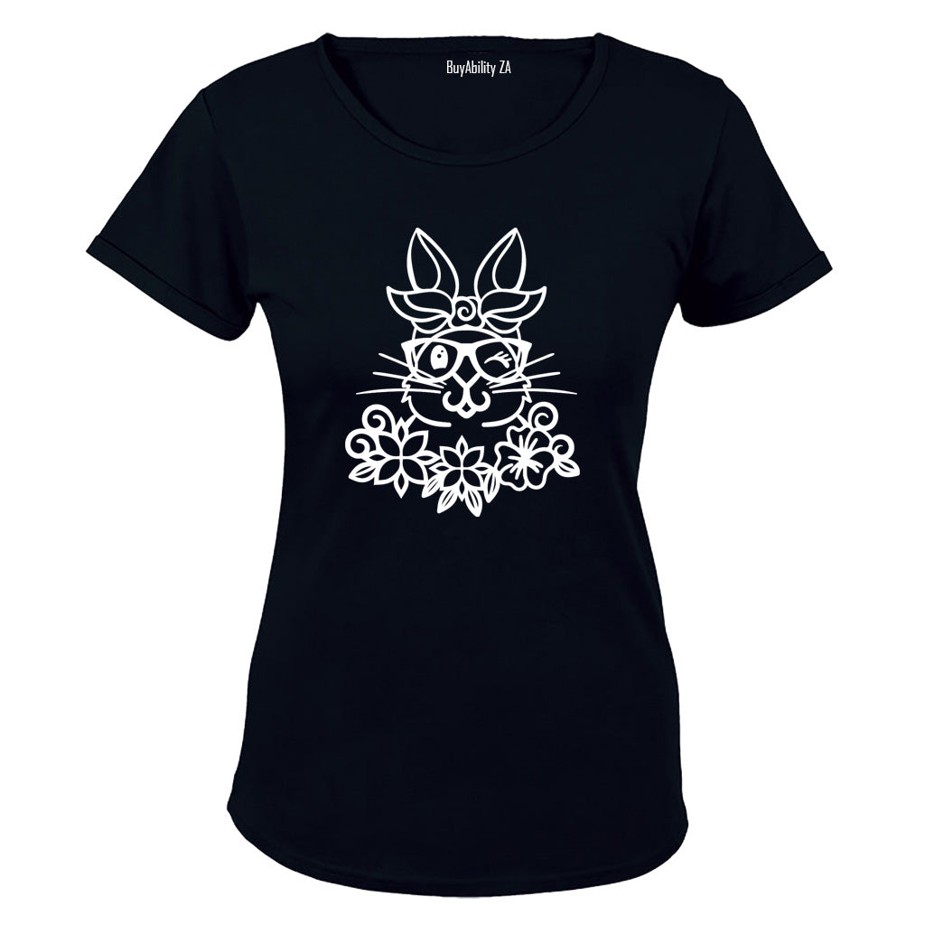 Winking Bunny - Easter - Ladies - T-Shirt