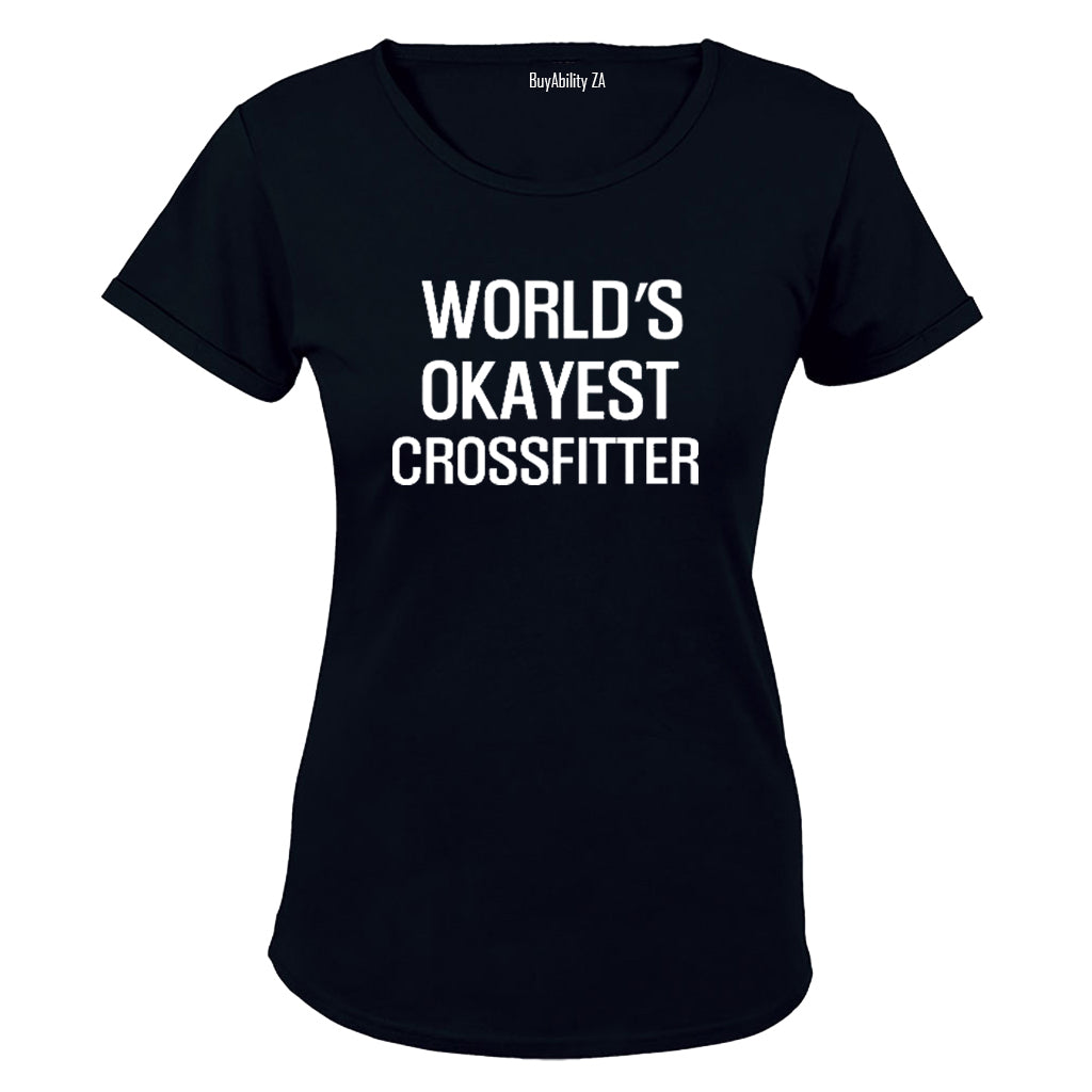 World's Okayest Crossfitter - Ladies - T-Shirt