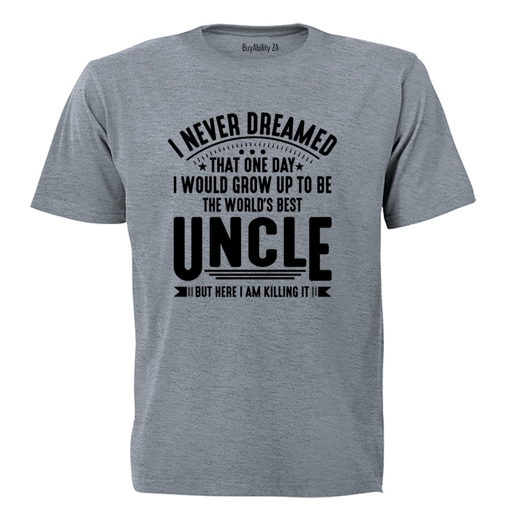World's Best Uncle - Adults - T-Shirt - BuyAbility South Africa