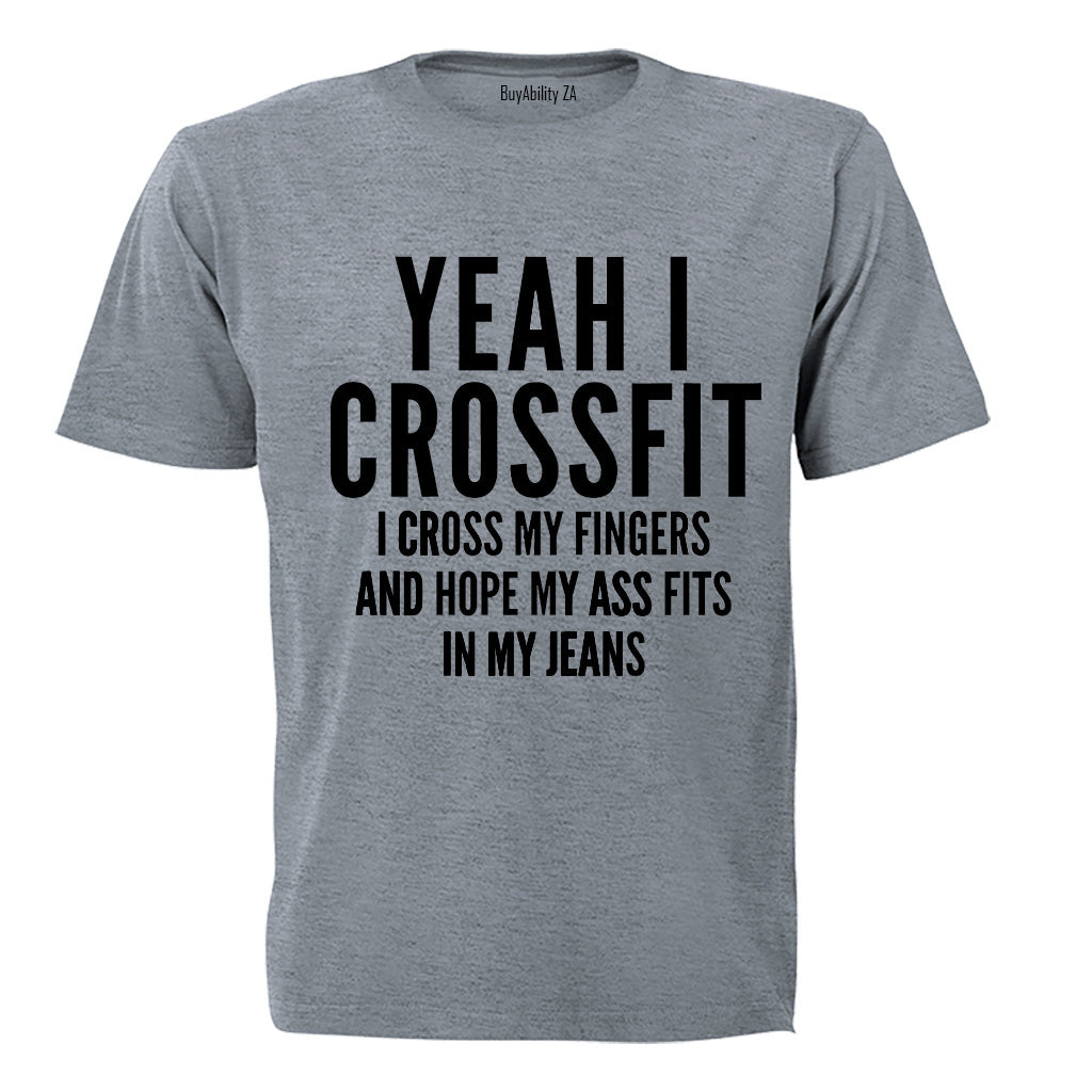 Yeah I Crossfit.. - Adults - T-Shirt
