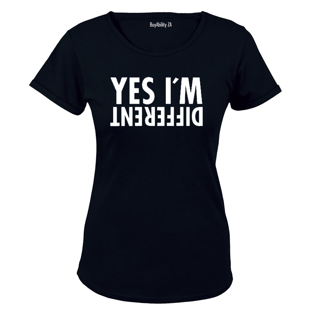 Yes, I'm Different - Ladies - T-Shirt