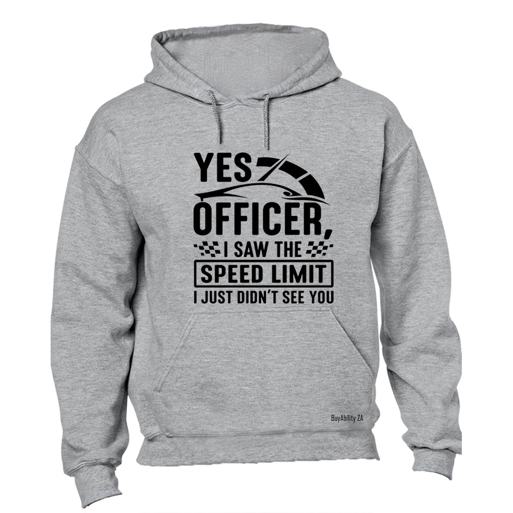 Yes Officer - Hoodie - BuyAbility South Africa