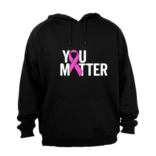 You Matter - Cancer Ribbon - Hoodie - BuyAbility South Africa