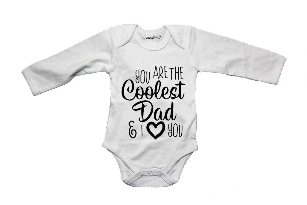 You Are The Coolest DAD - Baby Grow