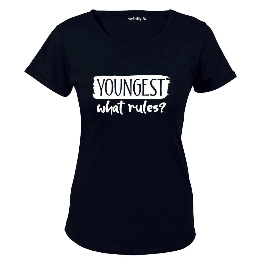 Youngest Child - What Rules - Ladies - T-Shirt