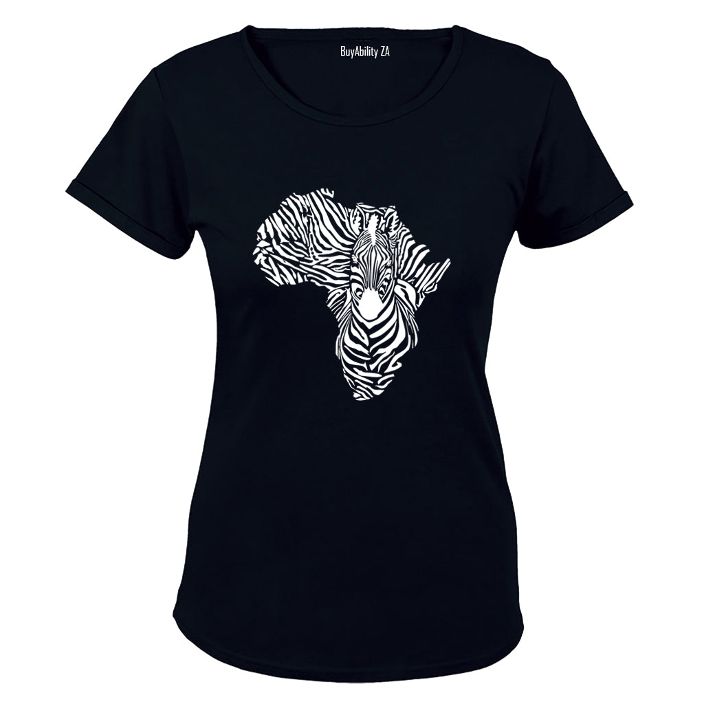 Zebra - Africa - Ladies - T-Shirt