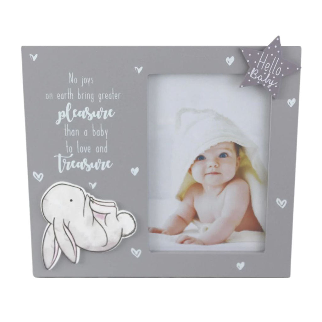 Hello Baby - To Love & Treasure Photo Frame