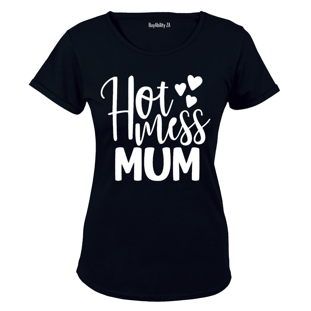 Hot Mess Mum - Ladies - T-Shirt