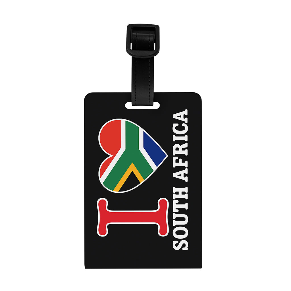 "I Love South Africa" Luggage Tag