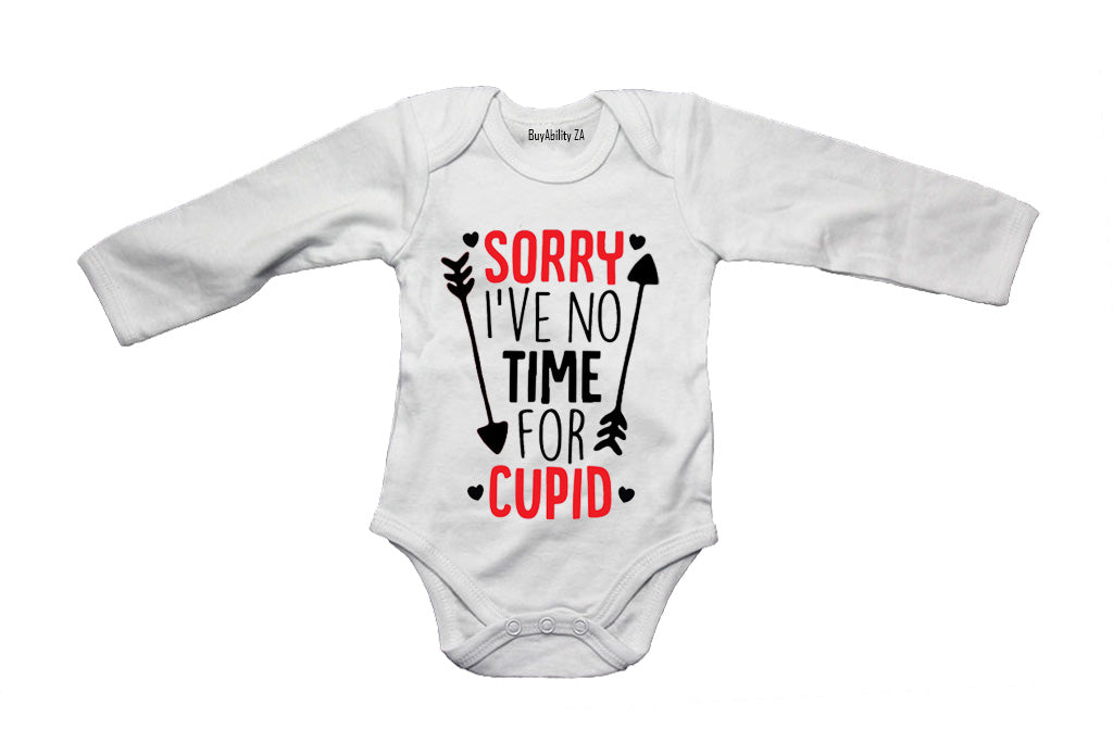 No Time for Cupid - Valentine - Baby Grow