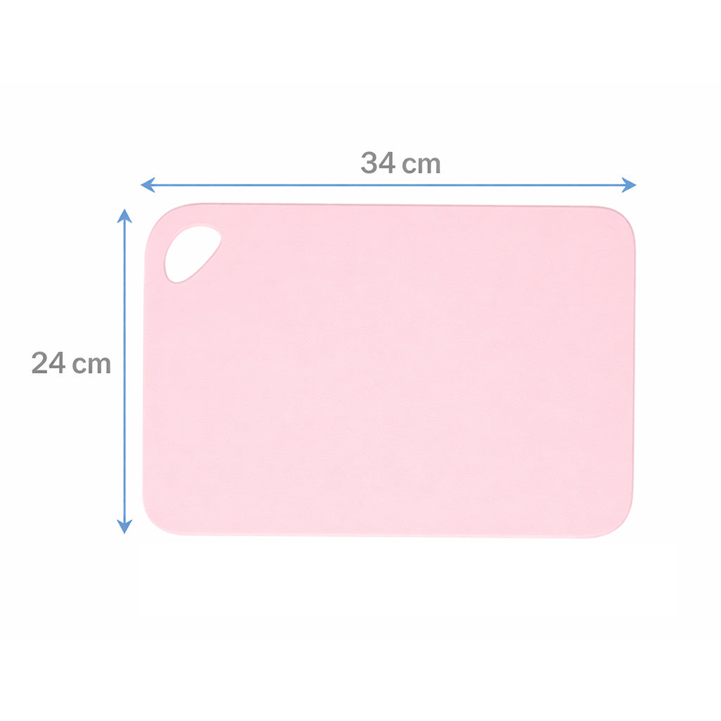 Non-Slip Flexible Kitchen Cutting Board - Pink