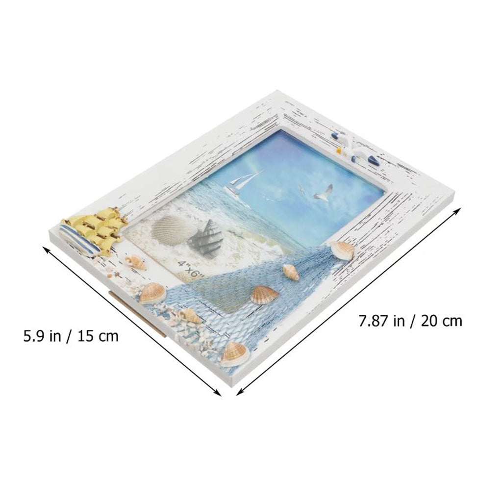 Nautical Theme Portrait Photo Frame