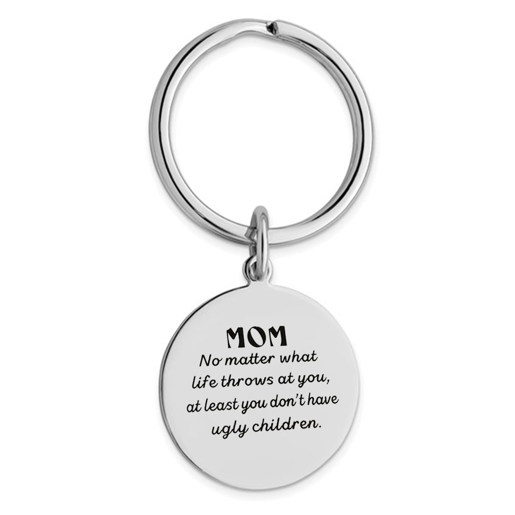 Mom - Ugly Children Keyring