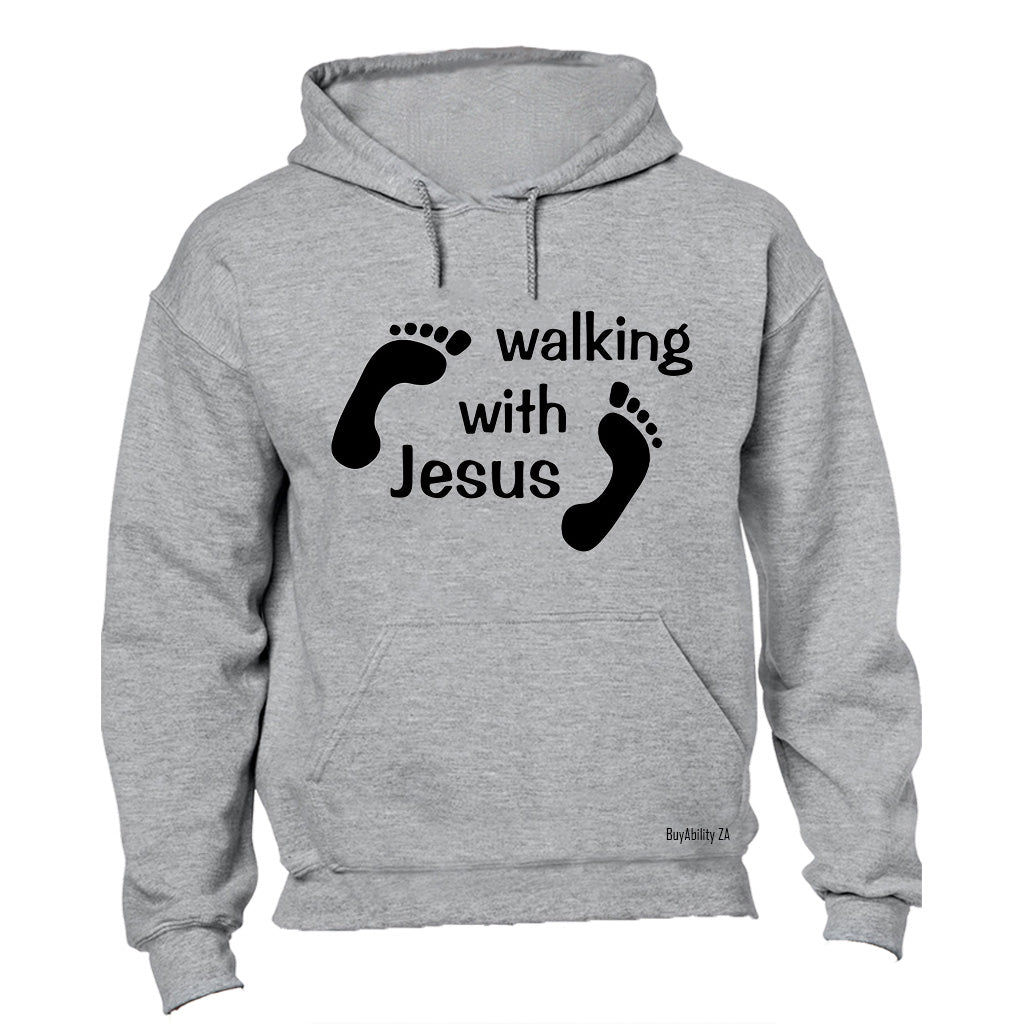 Walking with Jesus - Hoodie