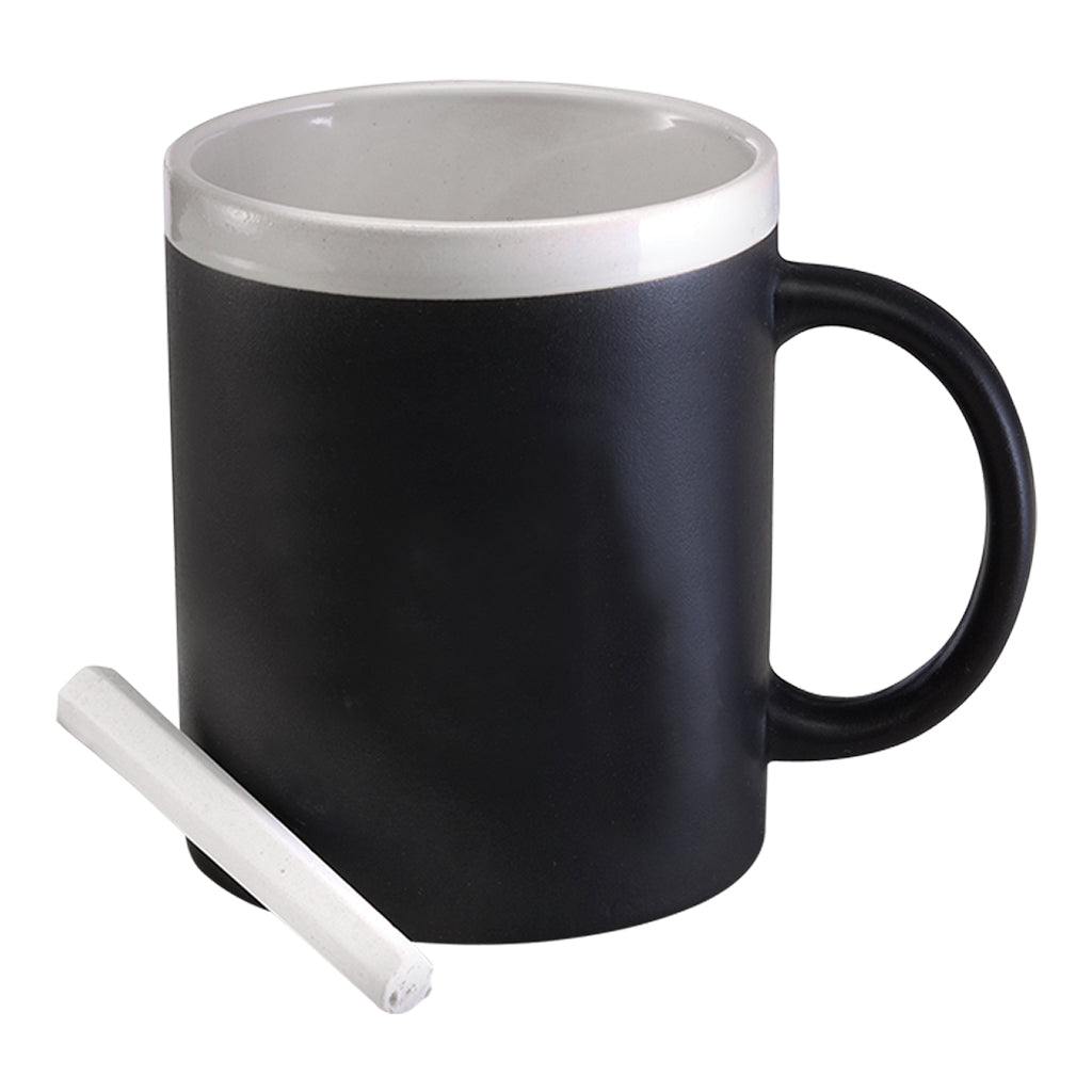300ML STONEWARE CHALK BOARD MUG - BuyAbility South Africa