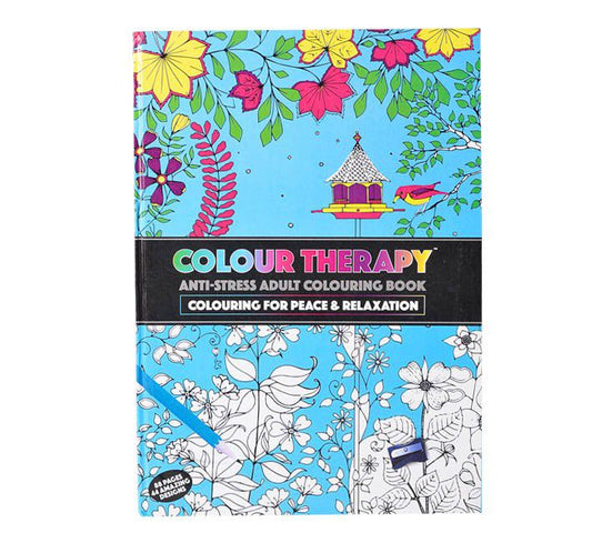 Adult Therapy Colouring Book - Hard Cover - BuyAbility South Africa