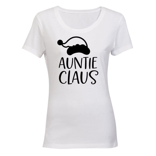 Auntie Claus - Christmas - Ladies - T-Shirt - BuyAbility South Africa