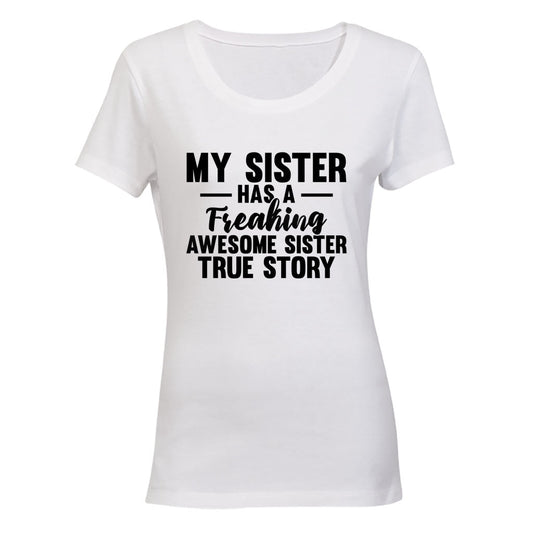 Awesome Sister - Ladies - T-Shirt - BuyAbility South Africa