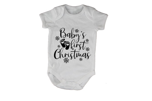 Baby s First Christmas - Feet - Baby Grow - BuyAbility South Africa