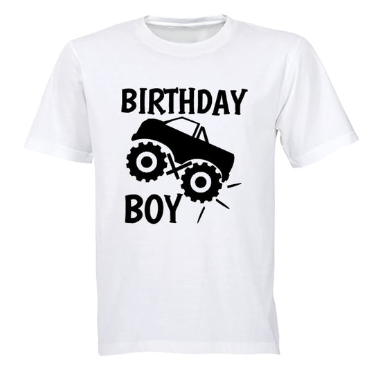 Birthday Boy - Truck - Kids T-Shirt - BuyAbility South Africa