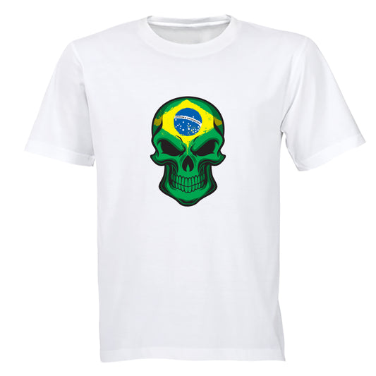 Brazil Skull - Adults - T-Shirt - BuyAbility South Africa