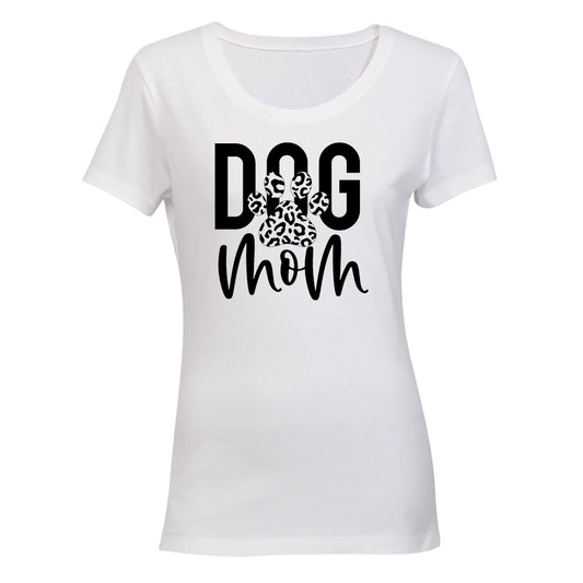 Dog Mom - Paw - Ladies - T-Shirt - BuyAbility South Africa