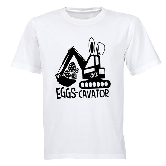 Eggs-cavator - Easter - Kids T-Shirt - BuyAbility South Africa
