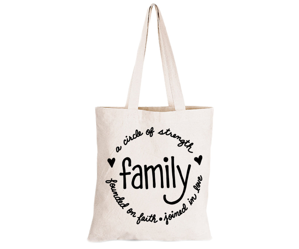 Family - Circular - Eco-Cotton Natural Fibre Bag - BuyAbility South Africa