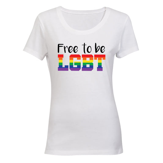 Free To Be LGBT - Ladies - T-Shirt - BuyAbility South Africa