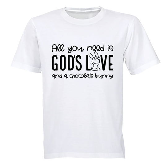God's Love & Chocolate - Easter - Kids T-Shirt - BuyAbility South Africa