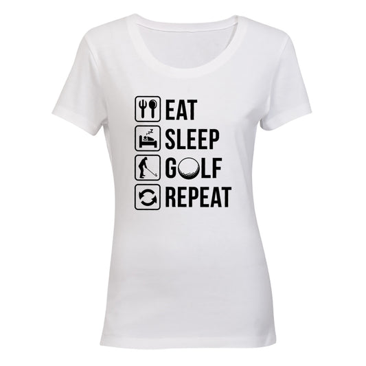 Golf. Repeat - Ladies - T-Shirt - BuyAbility South Africa